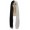 Adult Women Extra Long Length 36 Inch No Bangs Cosplay Costume Hair Wig white/Black