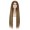 Adult Women Extra Long Length 36 Inch No Bangs Cosplay Costume Hair Wig Mixed Blonde