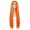 Adult Women Extra Long Length 36 Inch No Bangs Cosplay Costume Hair Wig Orange Ombre