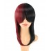 C-007~C-Darkest Brown/Wine Red