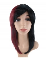 C-025~C-Darkest Brown/Wine Red
