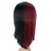 C-025~C-Darkest Brown/Wine Red