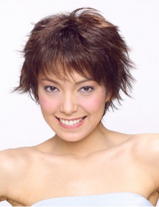 Pretty Sharon 全假髮 時尚流行日常款 歐美風 微翹混色cos短髮 常溫絲 逼真假髮 SRN-1042