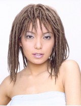 Pretty Sharon 全假髮 女士黑人小卷髮非洲假髮 soft dread locks毛毛蟲假髮髒辮雷鬼假髮SRN-1043