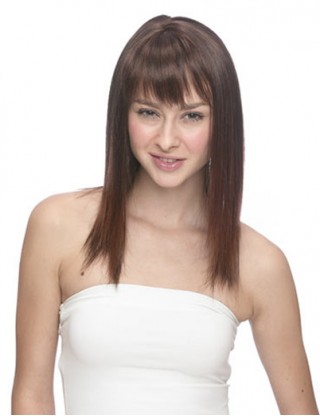 Pretty Sharon 全假髮 女士長直髮逼真假髮 修臉時尚長假髮女SRN-2022