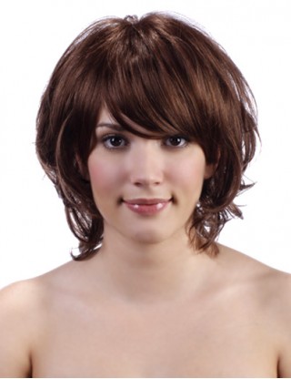 Pretty Sharon 全假髮 假髮短髮帥氣女生bobo頭蓬松逼真時尚中老年媽媽女士髮型 SRN-2060