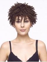 Pretty Sharon 全假髮 女士黑人小卷髮非洲假髮 soft dread locks毛毛蟲假髮髒辮雷鬼假髮SRN-3030