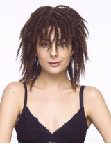 Pretty Sharon 全假髮 女士黑人小卷髮非洲假髮 soft dread locks毛毛蟲假髮髒辮雷鬼假髮SRN-3036