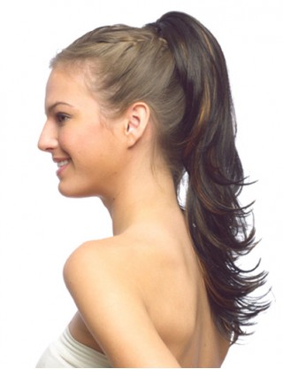 Pretty Sharon 馬尾 長款自然卷大波浪馬尾 逼真蓬松女士梨花馬尾SRN-5010