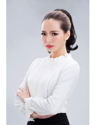 Lesalon 馬尾 時尚爪夾式馬尾 梨花卷髪馬尾辮子 扣式短卷馬尾蓬松逼真自然61207