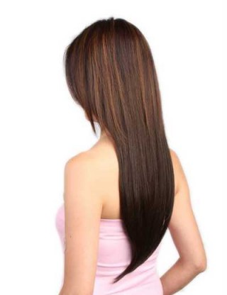 Lesalon 半頭套  女 長直髪  假髪片 接髪片 局部接髪 假髪髪飾 61301