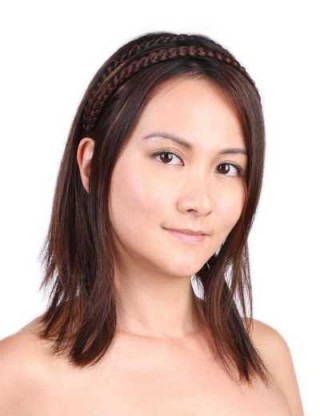 Lesalon 髪箍 女 新款 西波米亞風髪飾 麻花辮 辮子髪箍 髪飾假髮 64401