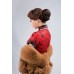 Lesalon 髪包 品牌假髪髪包 可愛女生盤髪頭飾 新娘造型時尚花苞髪髻64605