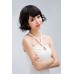 Lesalon 全假髪 長直髪假髪女齊斜劉海蓬松修臉黑色逼真女生實拍甜美71111