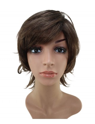 W-138-Charcoal Golden/Auburn Mixed