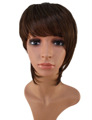 W-153-Charcoal Golden/Auburn Mixed