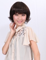 Wigs2you 全假髮 日本正品 短 微卷 斜劉海 蓬松 清爽 時尚 氣質OL型W-219