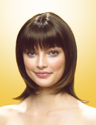 Wigs2you 全假髮 日本正品 中長 直 可中可齊可斜劉海 外翹 內彎 甜美可愛型W-409