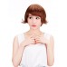 Wigs2you 全假髮時尚女士假髮透氣bobo頭女短髮蓬鬆帥氣短捲髮微翹假髮W-549