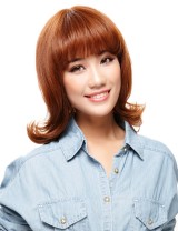 Wigs2you 全假髮 仿真梨花頭假髮 短髮女士假髮 中長髮短卷蓬松W-583