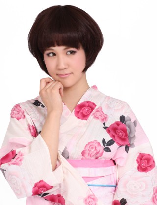 Wigs2you 全假髮 日本正品 高溫絲 Bobo頭短款 直髮 氣質OL型W-596