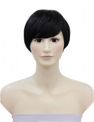 Wigs2you 全假髮 日本正品 斜劉海 高溫絲 Bobo頭短款 蓬松氣質OL型W-776