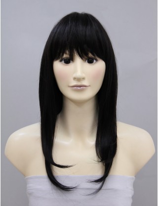 Wigs2you 全假髮 日本正品 齊劉海 高溫絲 長款直髮 氣質 時尚假髮W-777