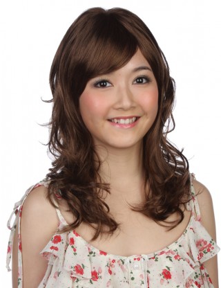 Wigs2you 全假髮 日本正品 斜劉海 高溫絲 長款卷髮 氣質 時尚假髮W-788