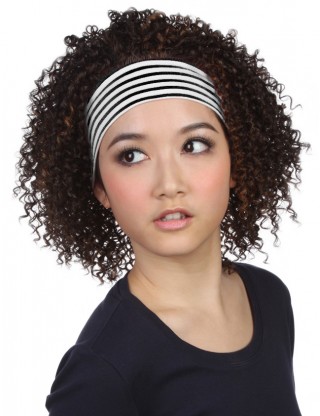 Wigs2you 半假髪 日本正品 耐熱 中長 卷 蓬松 甜美 可愛 時尚W-811A ~Latino Brown