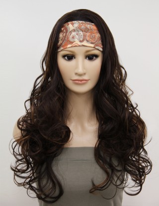 Wigs2you 半假髪 高溫絲 時尚女 長 卷髪 半假髪 甜美可愛型W-815A