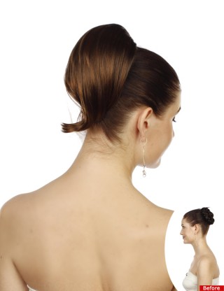 Wigs2you 馬尾 日本正品 短 微卷 清爽 時尚 髪夾式馬尾W-8303