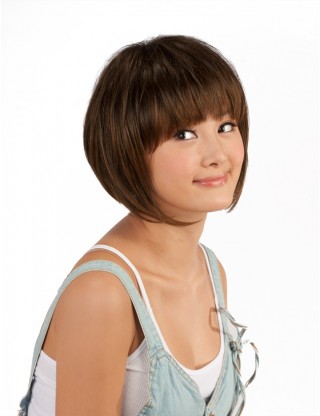 Wigs2you 全假髮 日本正品 耐熱 短 齊劉海 修臉 甜美 清爽 可愛 時尚BOB頭 甜美可愛型WS-2013