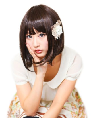 ebine愛繽 全假髪 女短直髪 時尚BOBO梨花頭齊斜劉海新款日本正品 ew201A