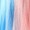 Two Tone Pink & Blue Buns Wig