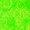 Men Green Afro Wig